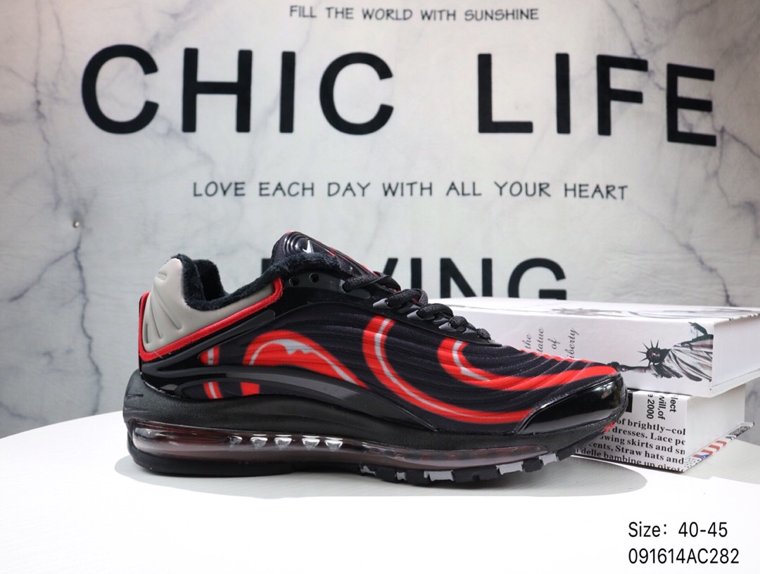 Nike Air Max 99 Black Red Shoes - Click Image to Close